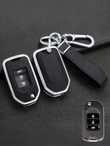 Premium Visible-Button Honda Key Shell