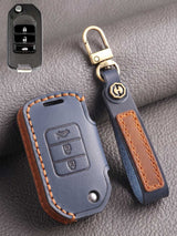 Premium Genuine Leather Honda Key Cover