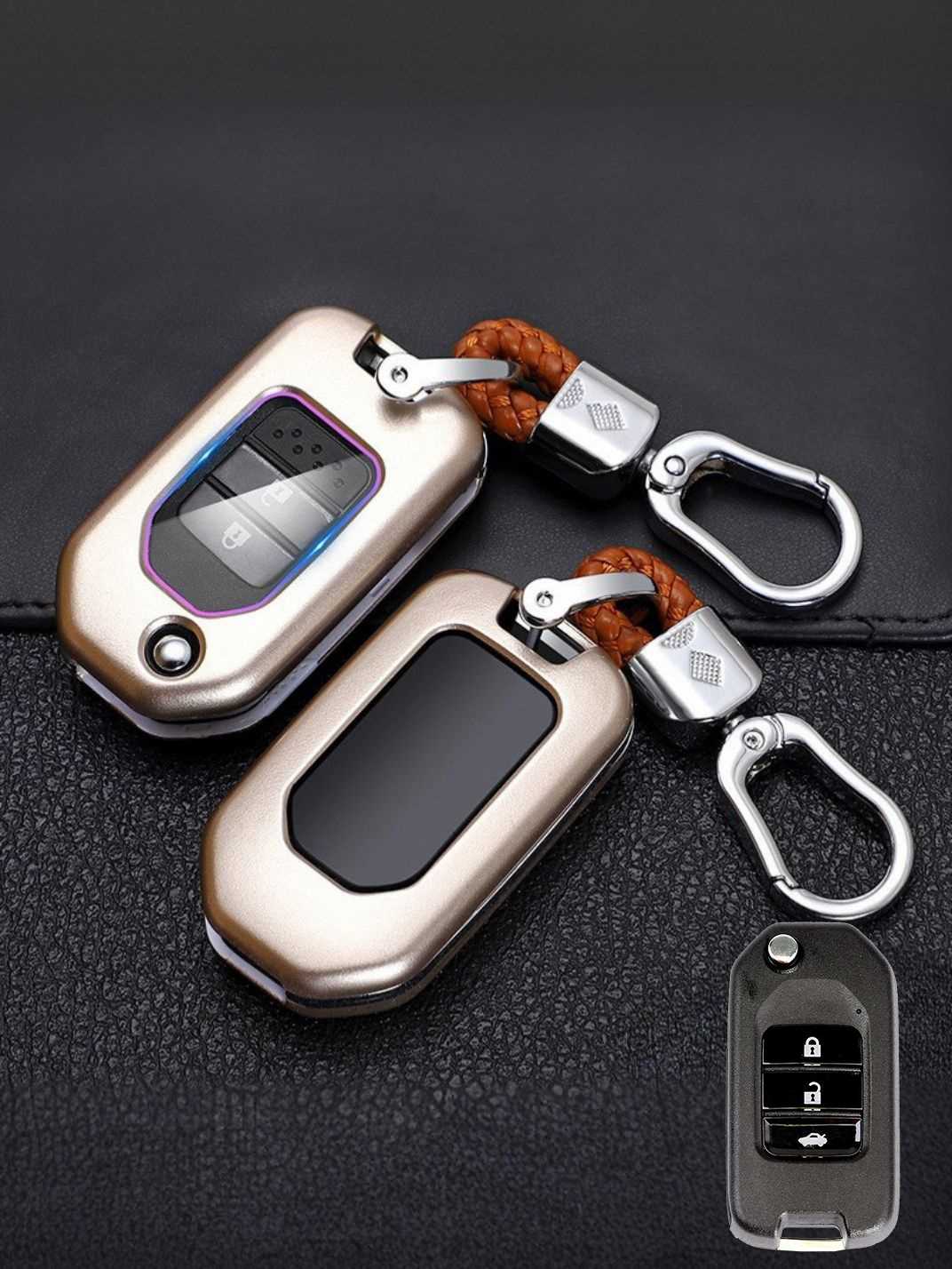 Premium Visible-Button Honda Key Shell