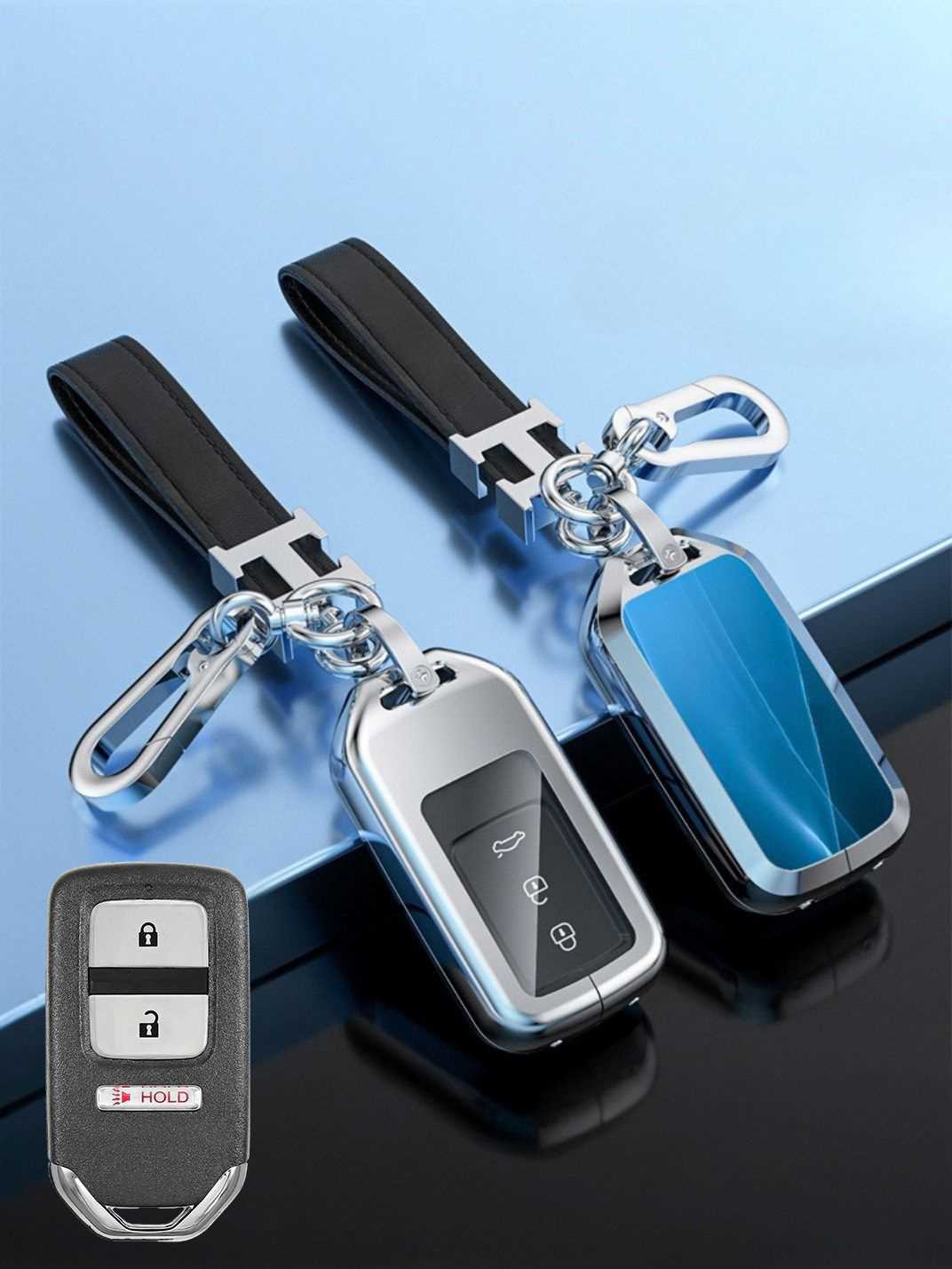 Visible Button Honda Key Protector Shell
