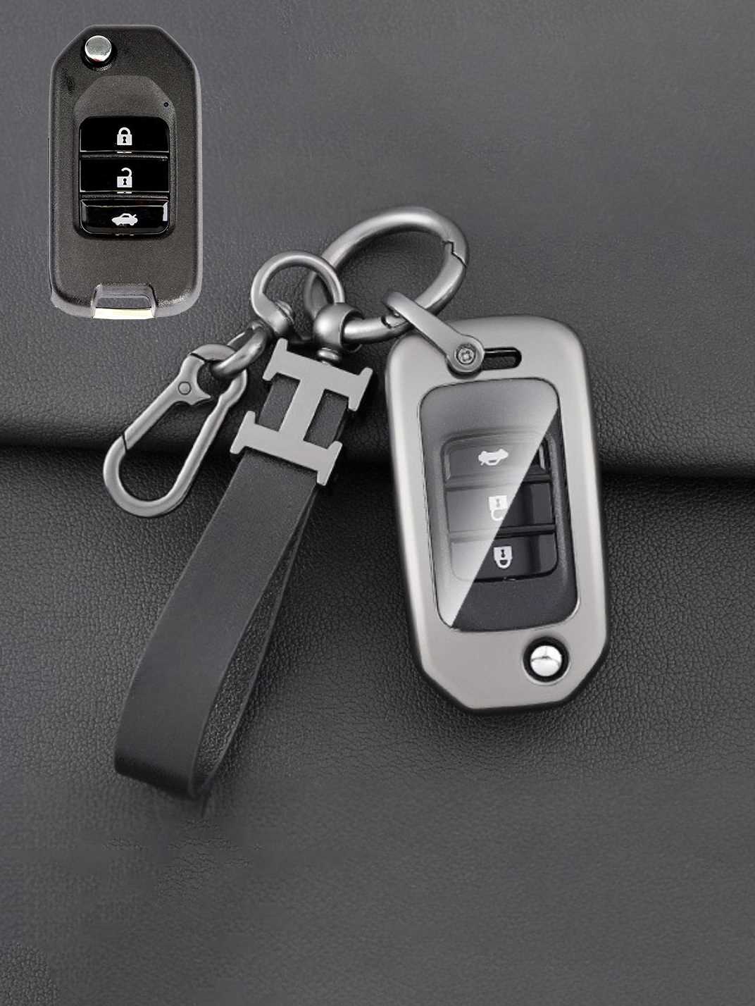 Premium Visible-Button Honda Key Shell