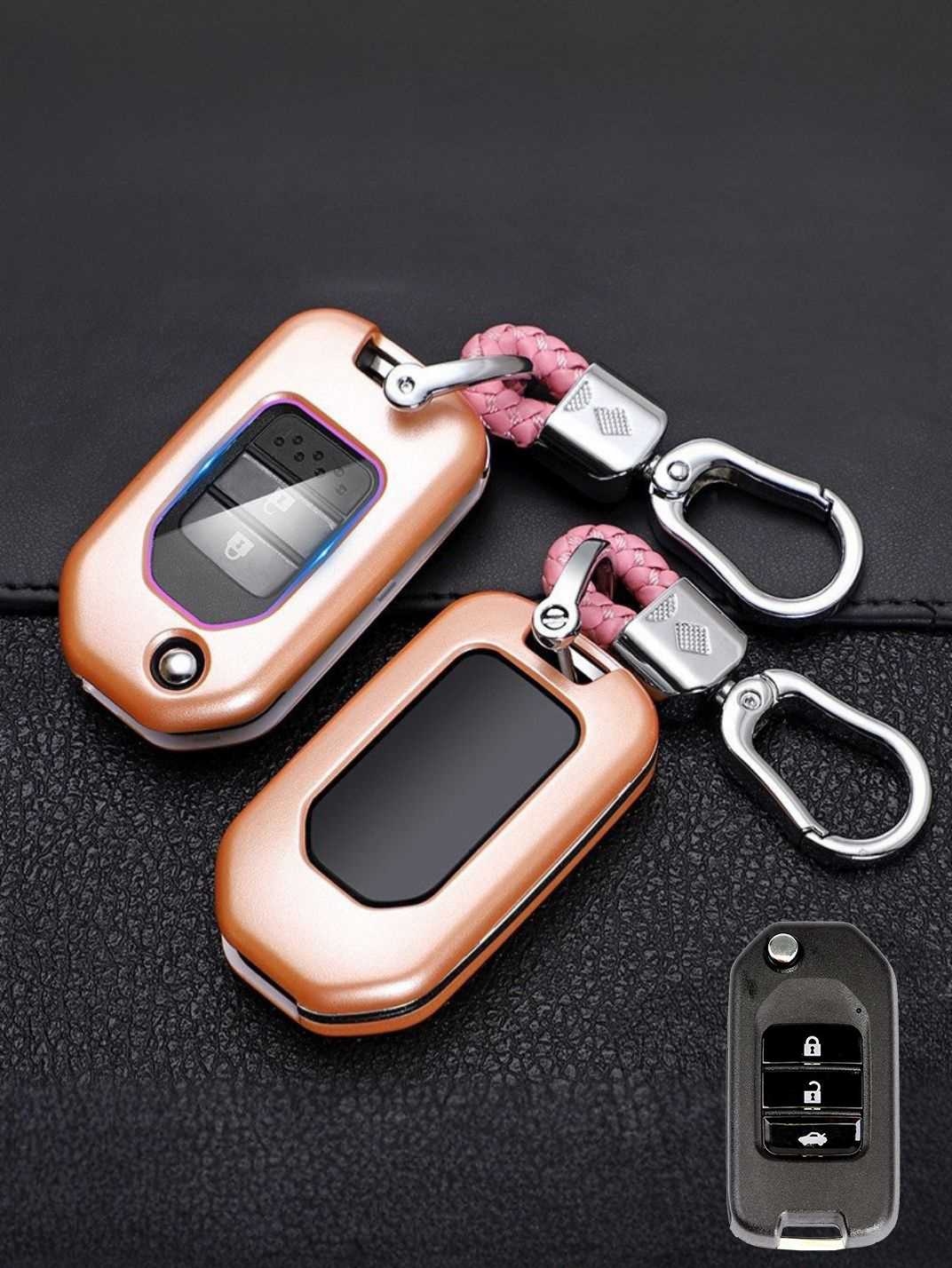 Premium Visible-Button Honda Key Shell
