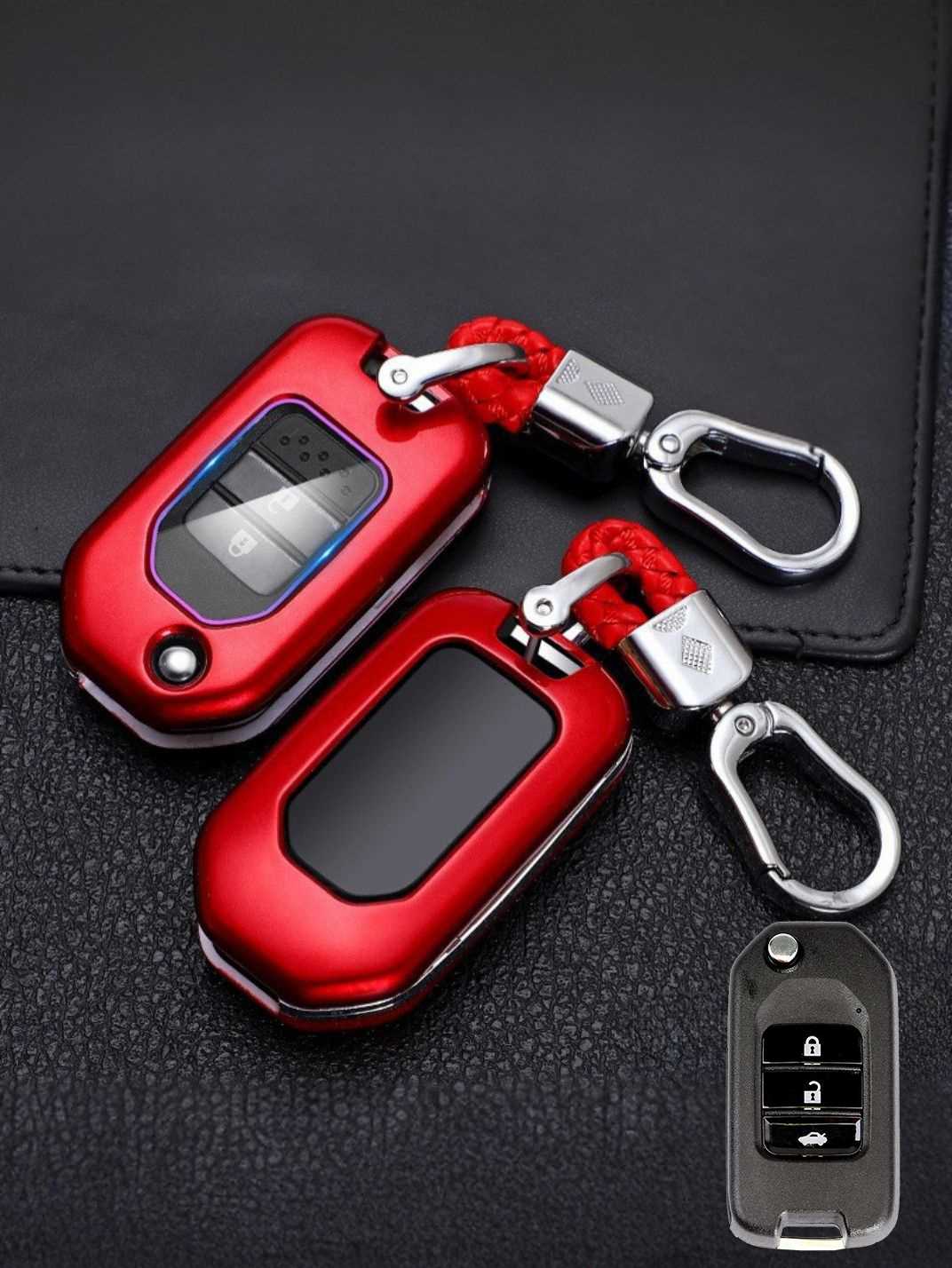 Premium Visible-Button Honda Key Shell