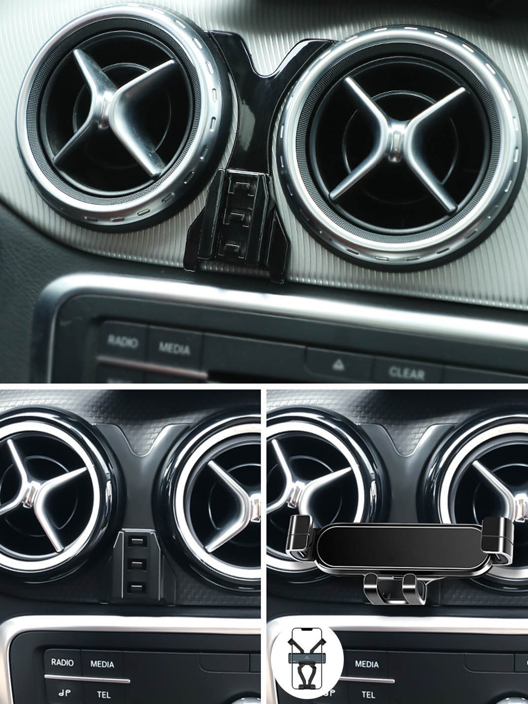 Martoffes™ Mercedes-Benz Phone Holder