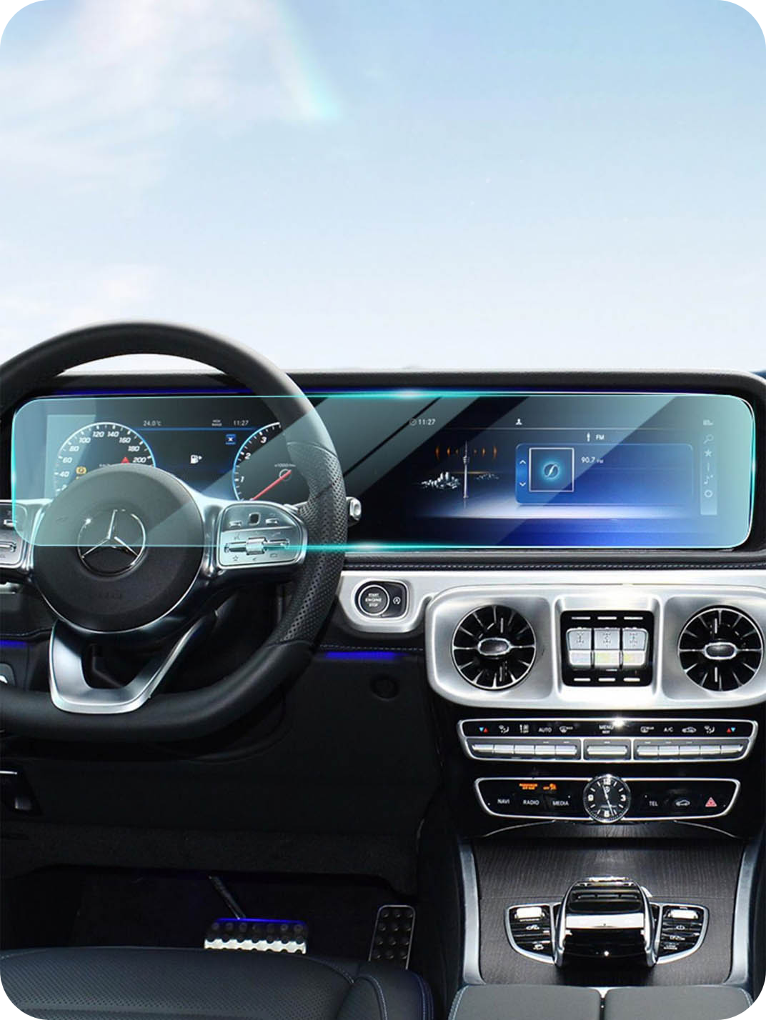Martoffes™ Mercedes-Benz Touchscreen Protector