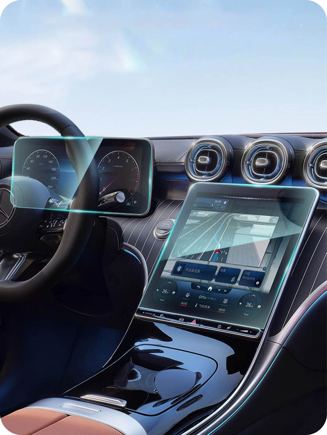 Martoffes™ Mercedes-Benz Touchscreen Protector
