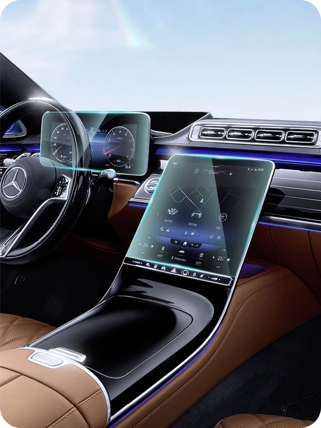 Martoffes™ Mercedes-Benz Touchscreen Protector