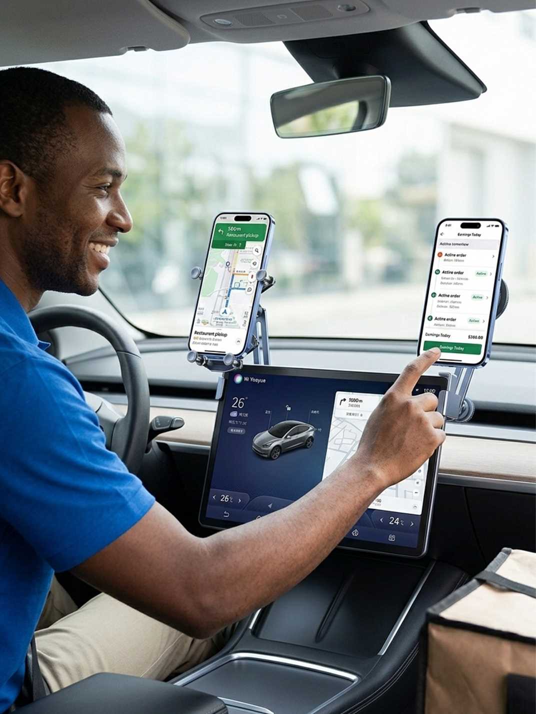 Martoffes™ Dual Device Screen Mount