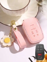 Premium Genuine Leather Toyota Key Cover