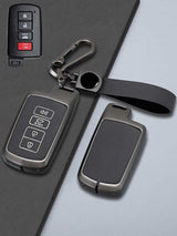 Toyota Key Genuine Leather & Metal Frame