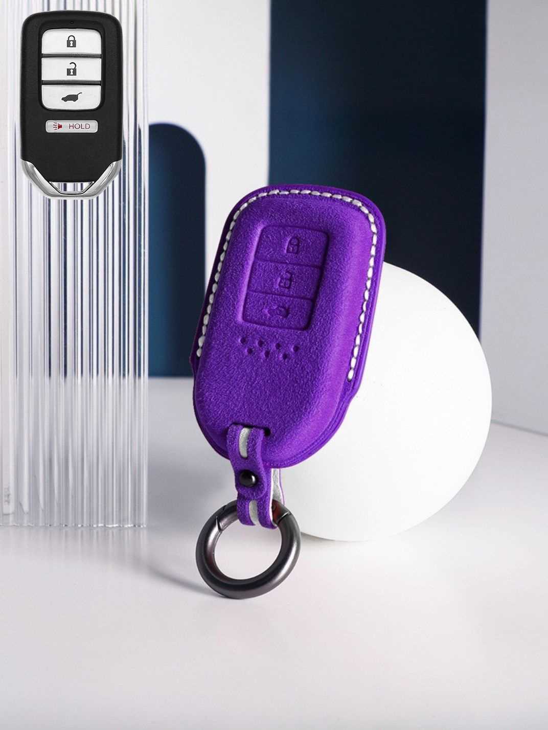 Genuine Alcantara Honda Key Fob Cover