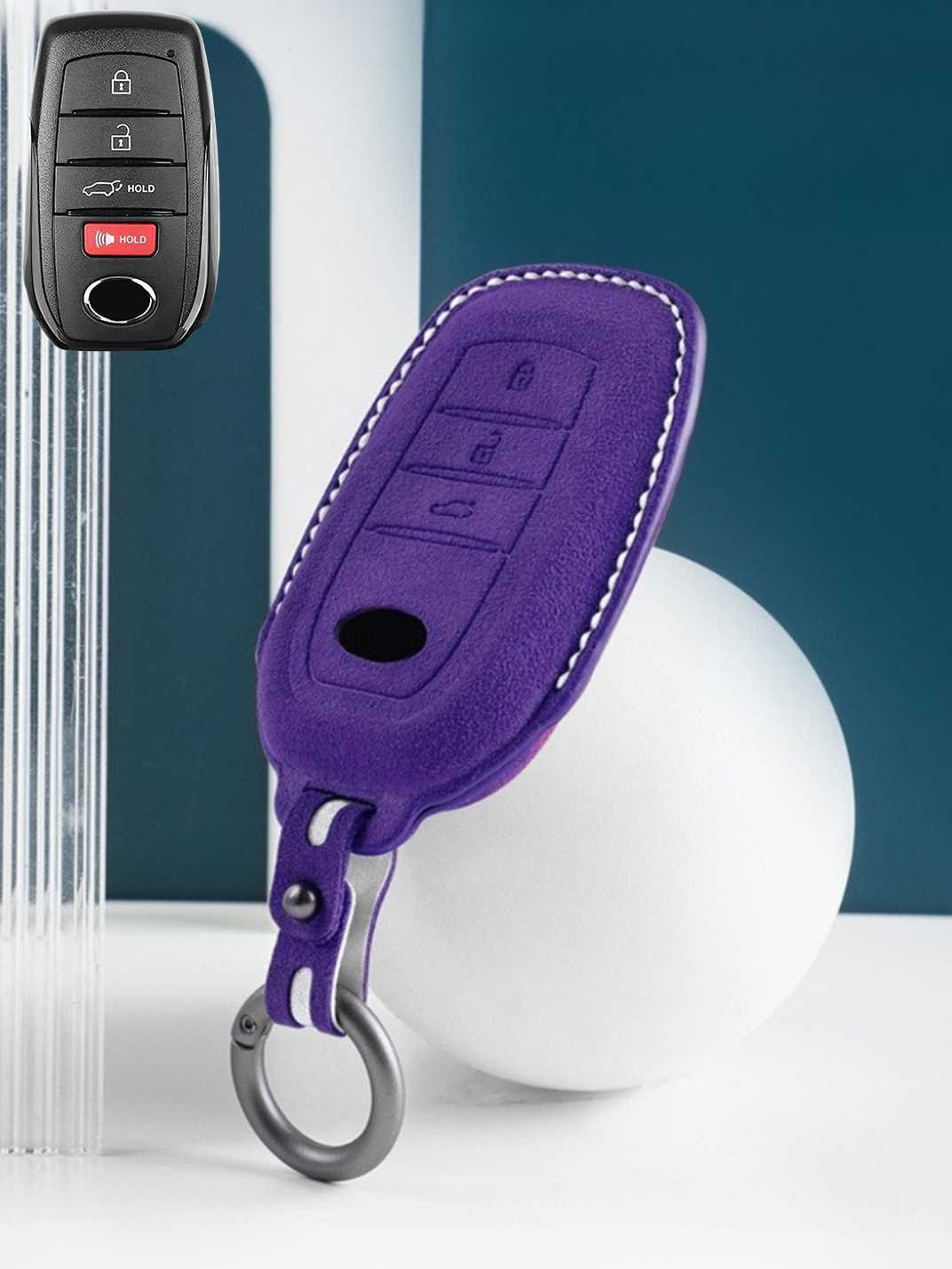 Genuine Alcantara Toyota Key Fob Cover