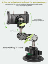 Telefonhalterung mit Saugnapf