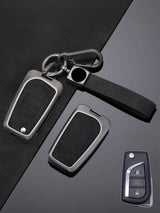Premium Genuine Leather Toyota Key Cover
