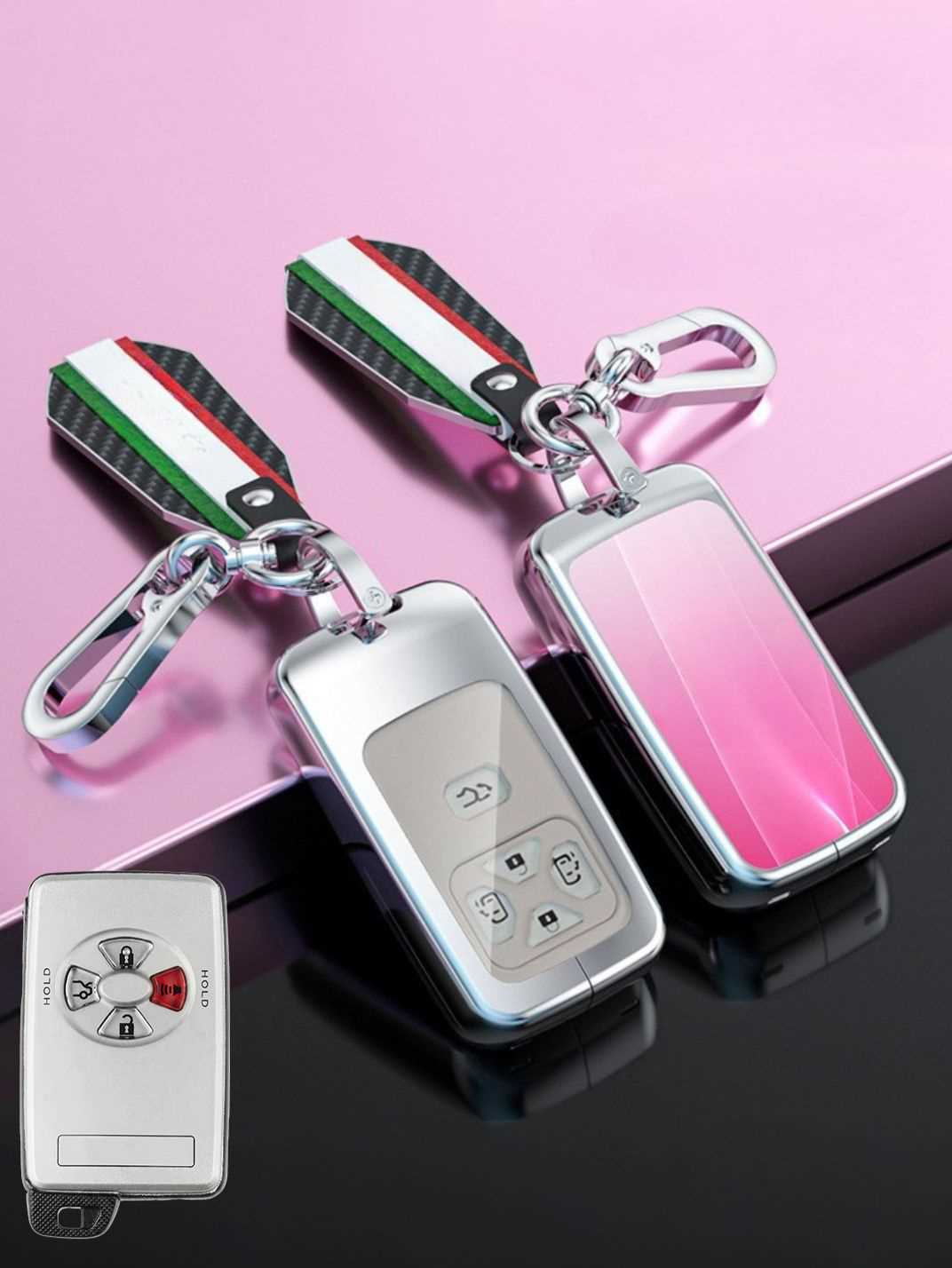 Visible Button Toyota Key Protector Shell