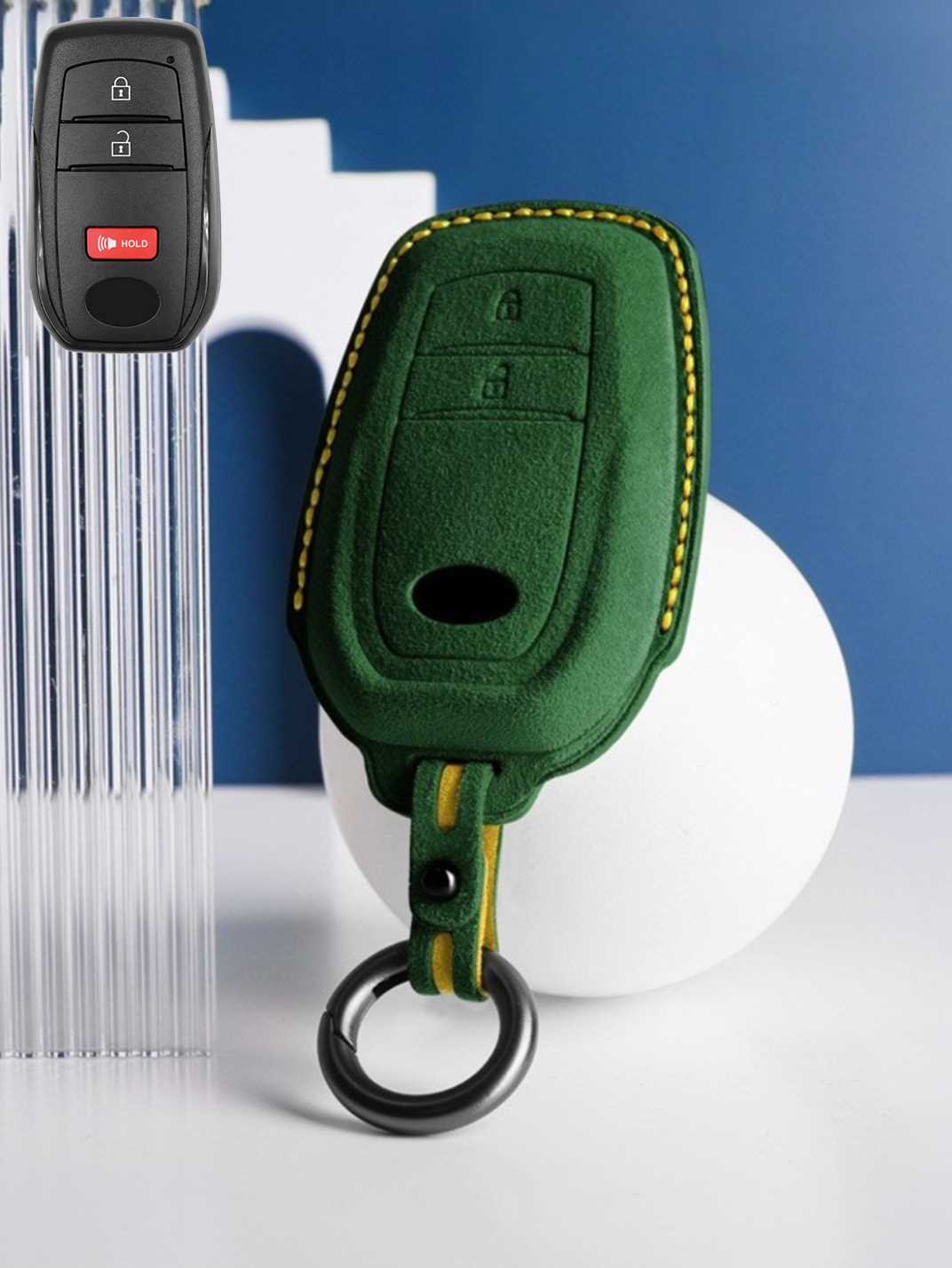 Genuine Alcantara Toyota Key Fob Cover