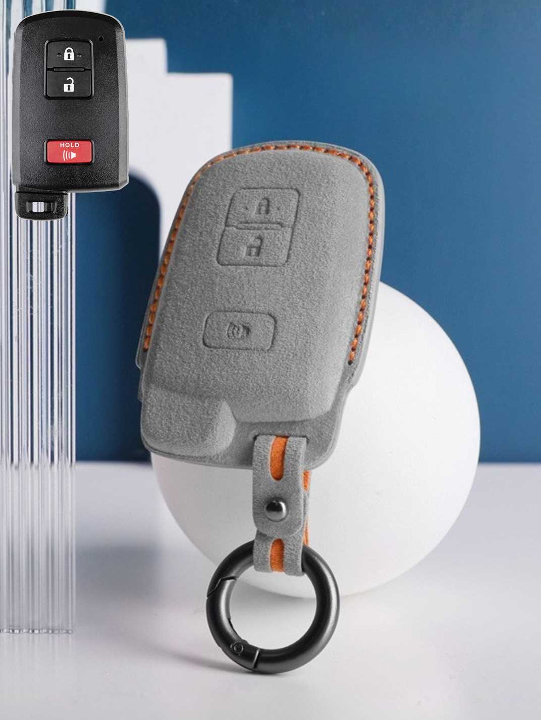 Genuine Alcantara Toyota Key Fob Cover