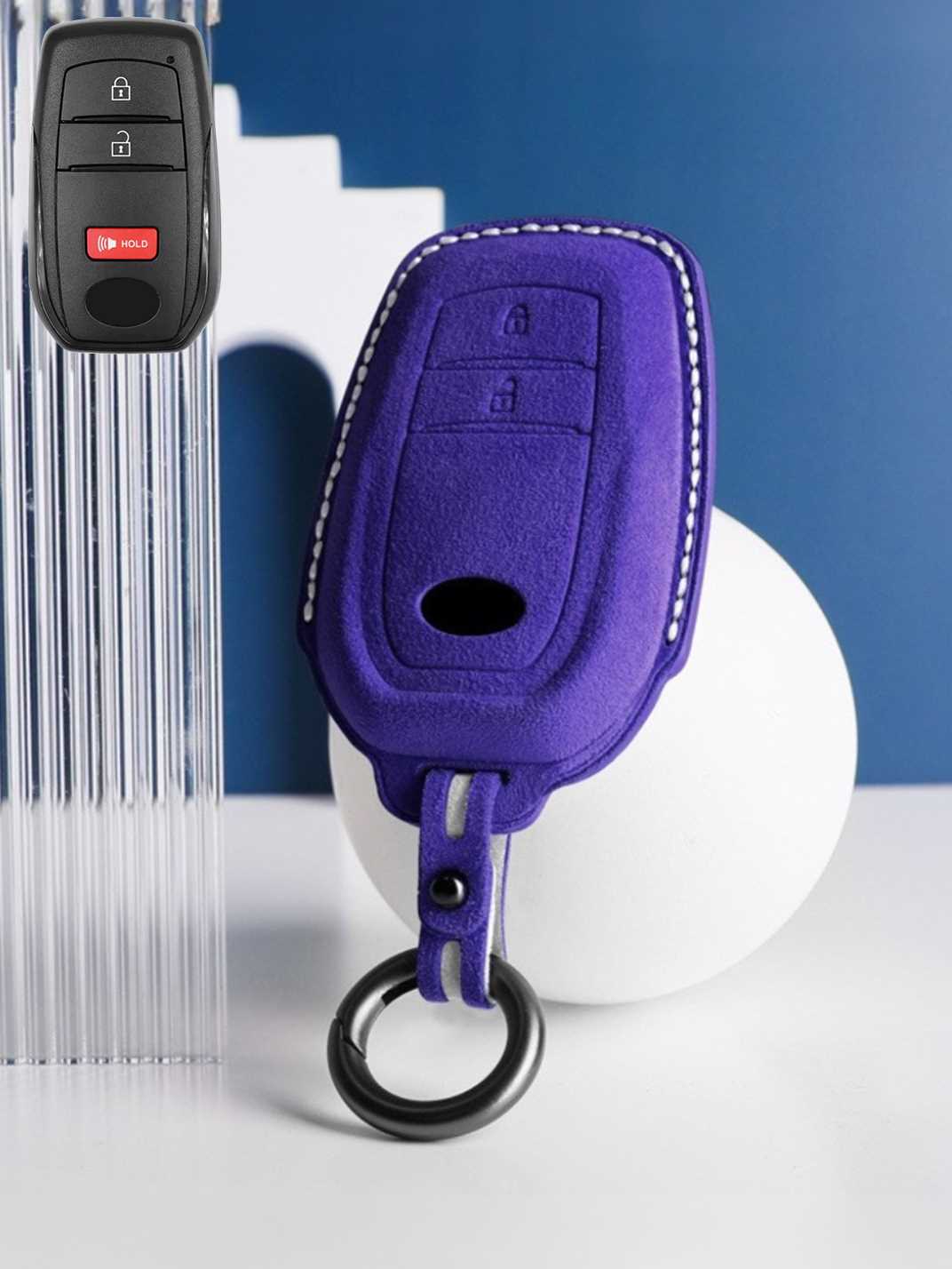 Genuine Alcantara Toyota Key Fob Cover