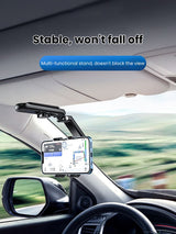 Handyhalter für Sonnenblende im Auto