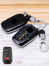 Premium Visible-Button Toyota Key Shell