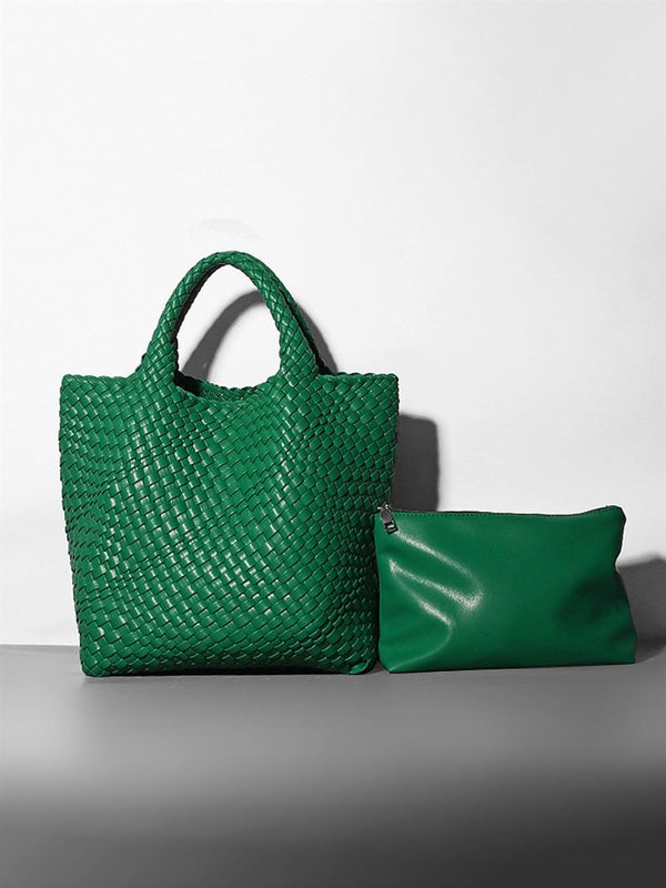 Soft Leather Hand-Woven Bag