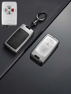 Toyota Key Genuine Leather & Metal Frame