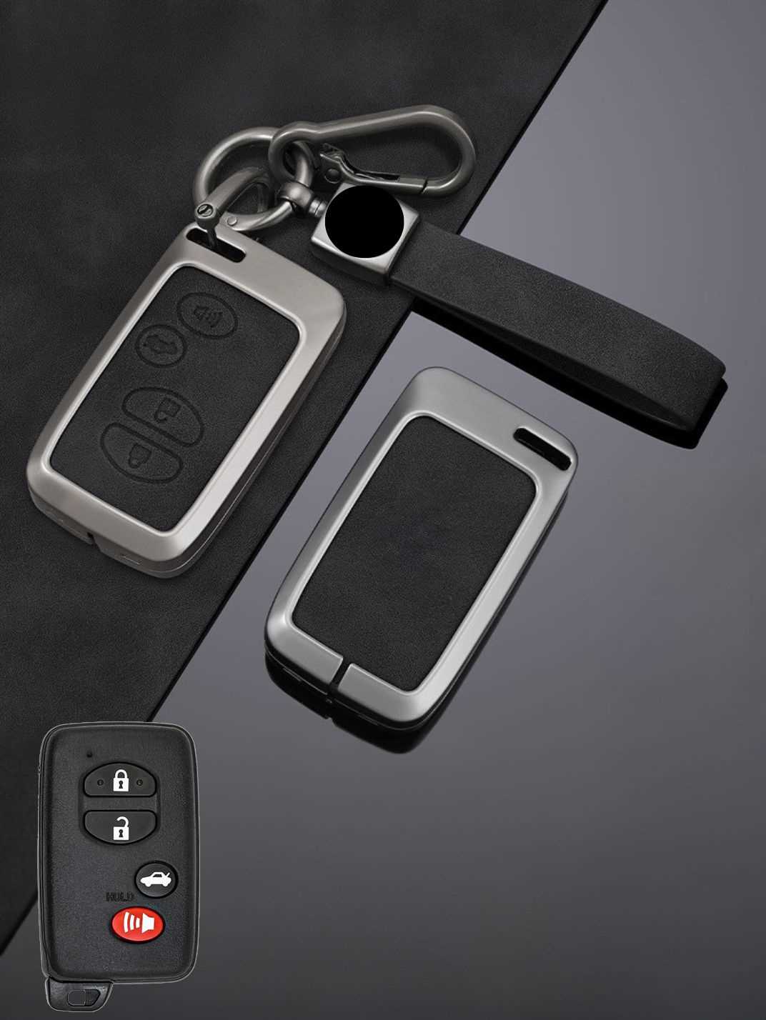 Premium Genuine Leather Toyota Key Cover
