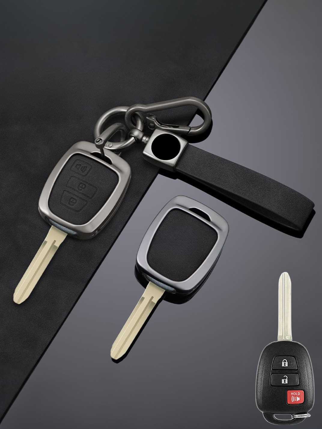 Premium Genuine Leather Toyota Key Cover