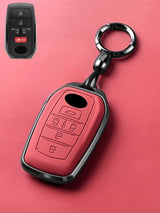 Premium Genuine Leather Toyota Key Cover