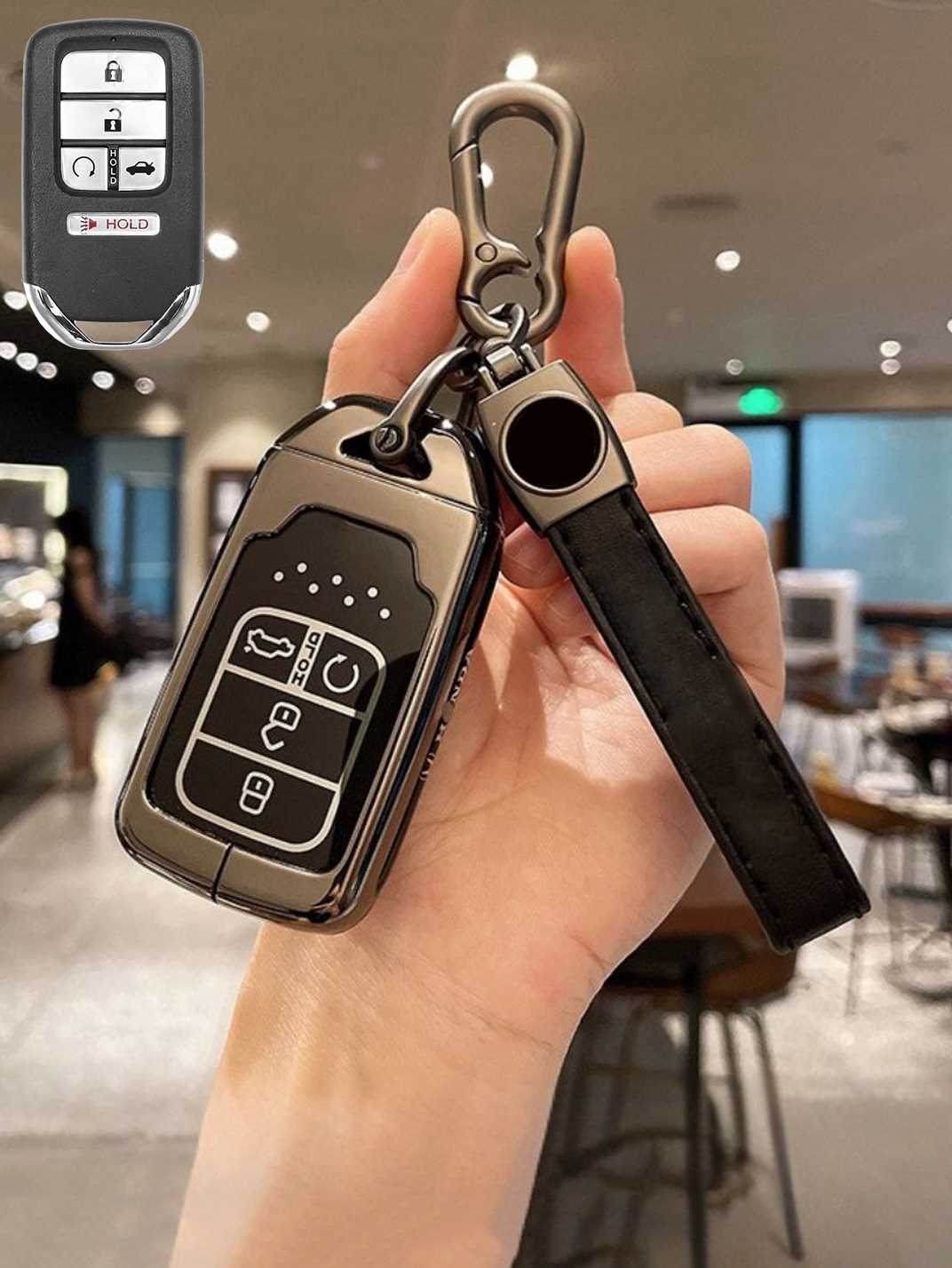 Heavy-Duty Zinc Alloy Honda Key Fob Cover