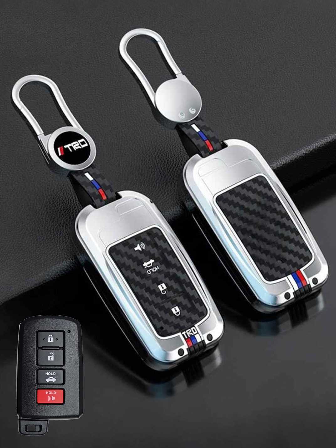 Premium Alloy Toyota Key Fob Cover