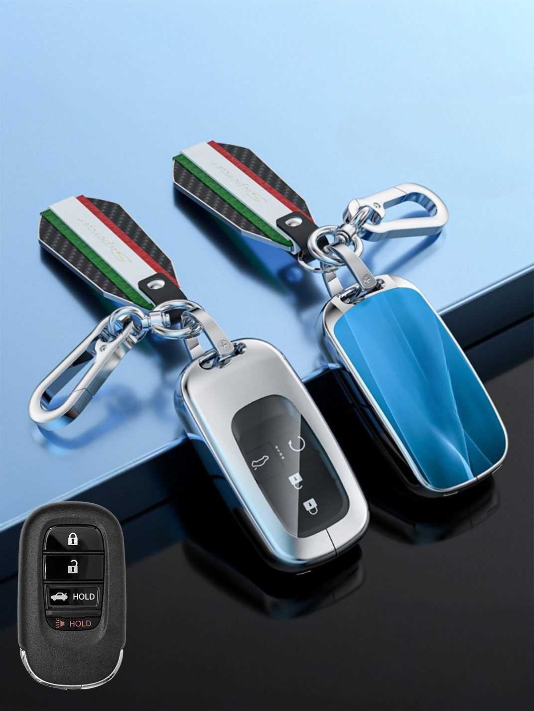 Visible Button Honda Key Protector Shell