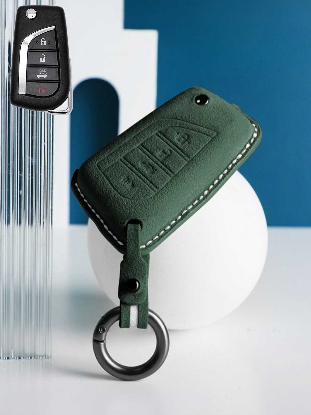 Genuine Alcantara Toyota Key Fob Cover