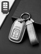 Premium Genuine Leather Honda Key Cover