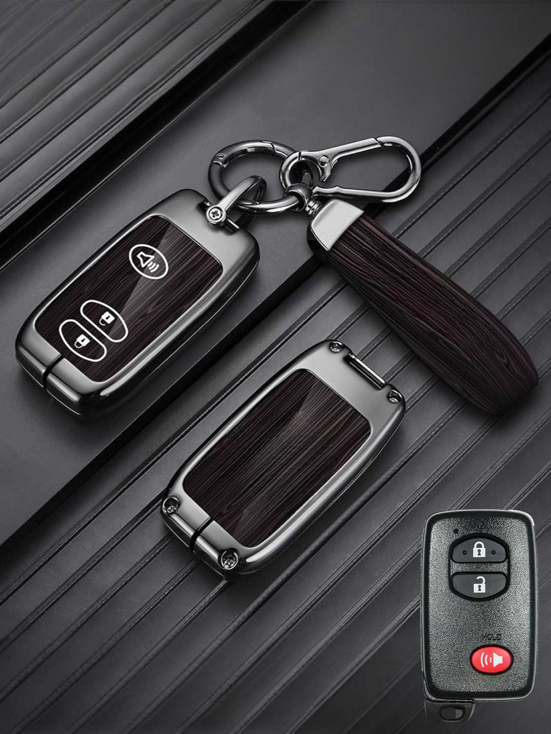 Heavy-Duty Zinc Alloy Toyota Key Fob Cover
