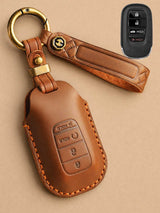 Premium Genuine Leather Honda Key Cover
