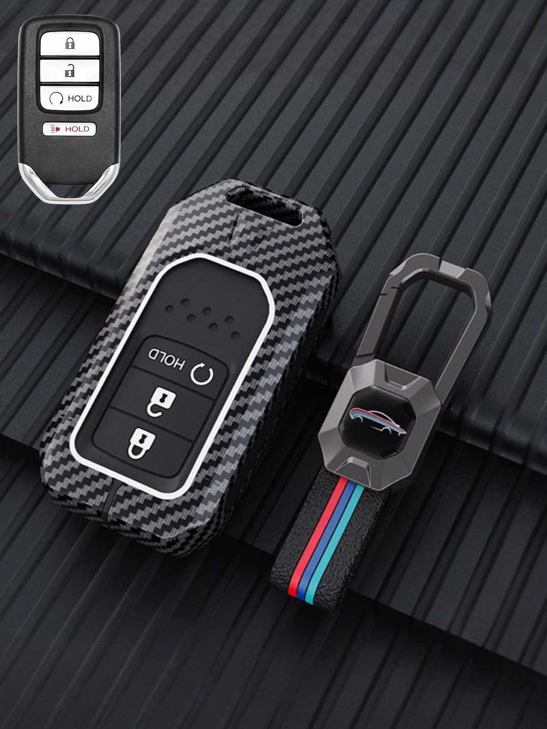 Luxury Colored Alloy Honda Key Fob Case
