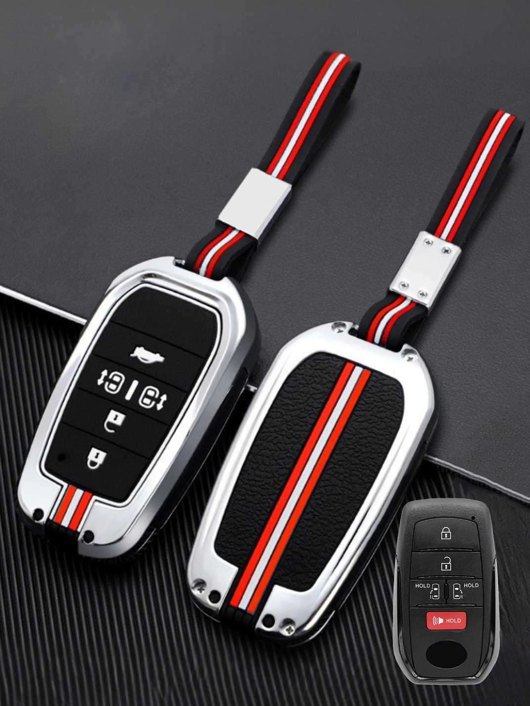 Premium Alloy Toyota Key Fob Cover