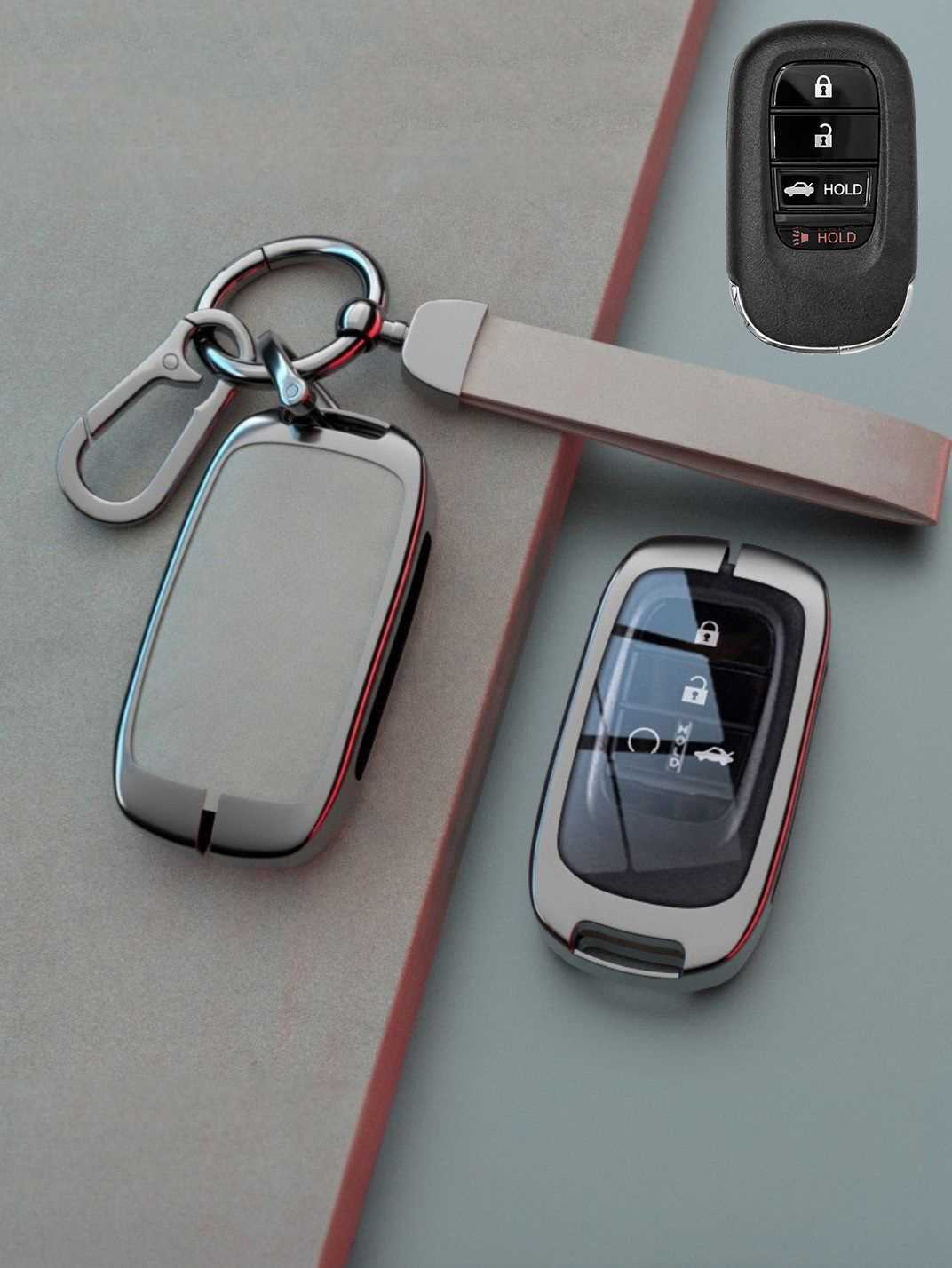 Premium Visible-Button Honda Key Shell