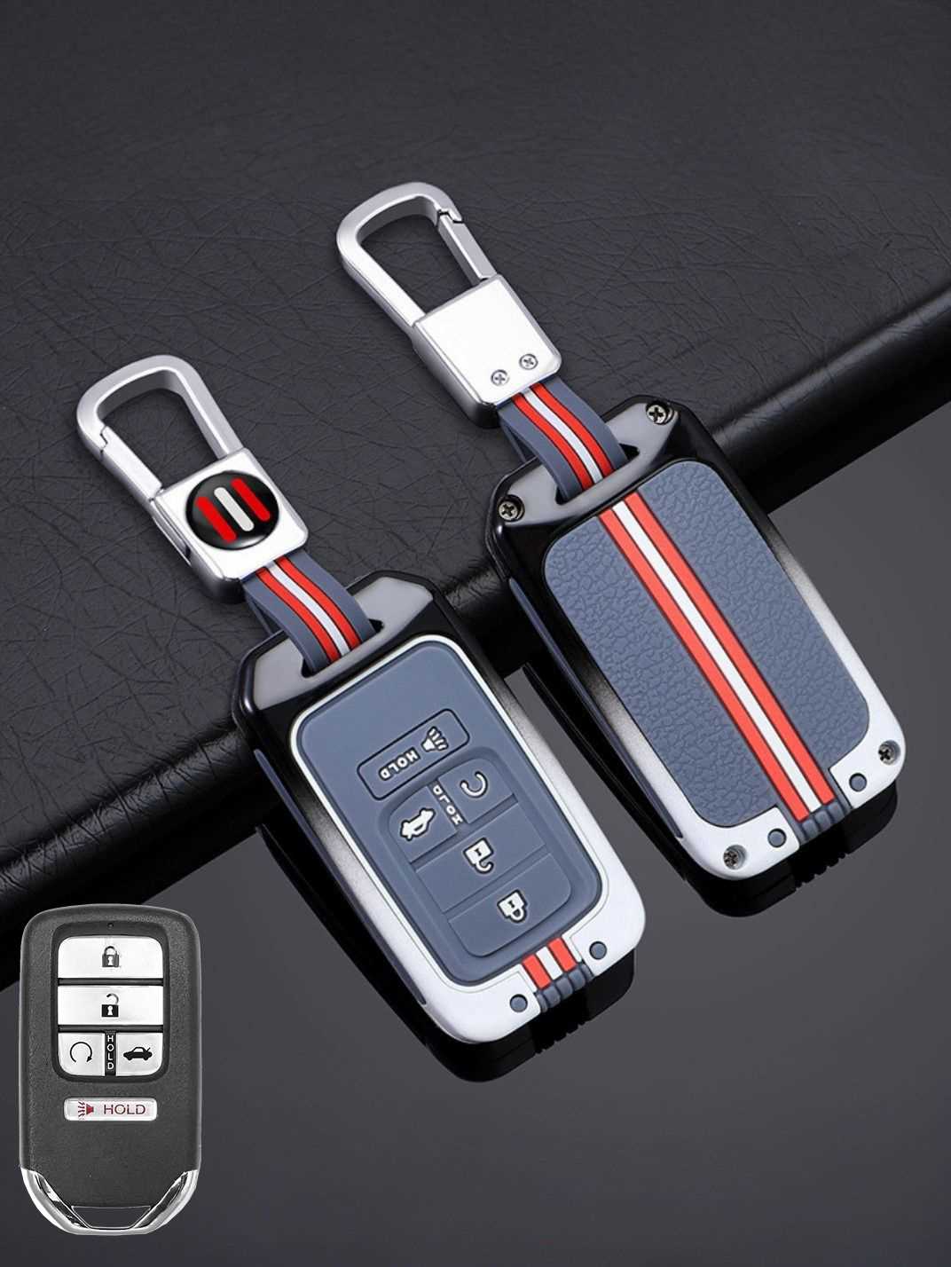 Luxury Colored Alloy Honda Key Fob Case