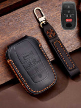 Premium Genuine Leather Toyota Key Cover