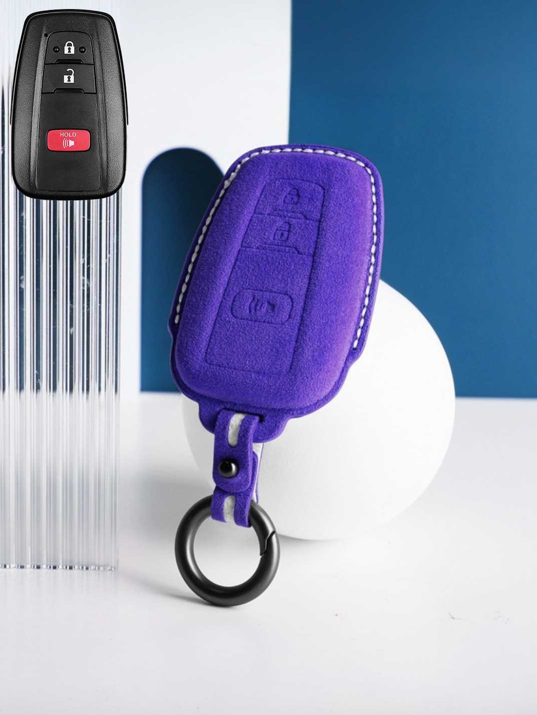 Genuine Alcantara Toyota Key Fob Cover