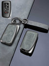 Vintage Leather Metal Alloy Lexus Key Cover