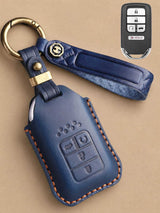 Premium Genuine Leather Honda Key Cover