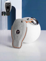 Genuine Alcantara Mercedes-Benz Key Fob