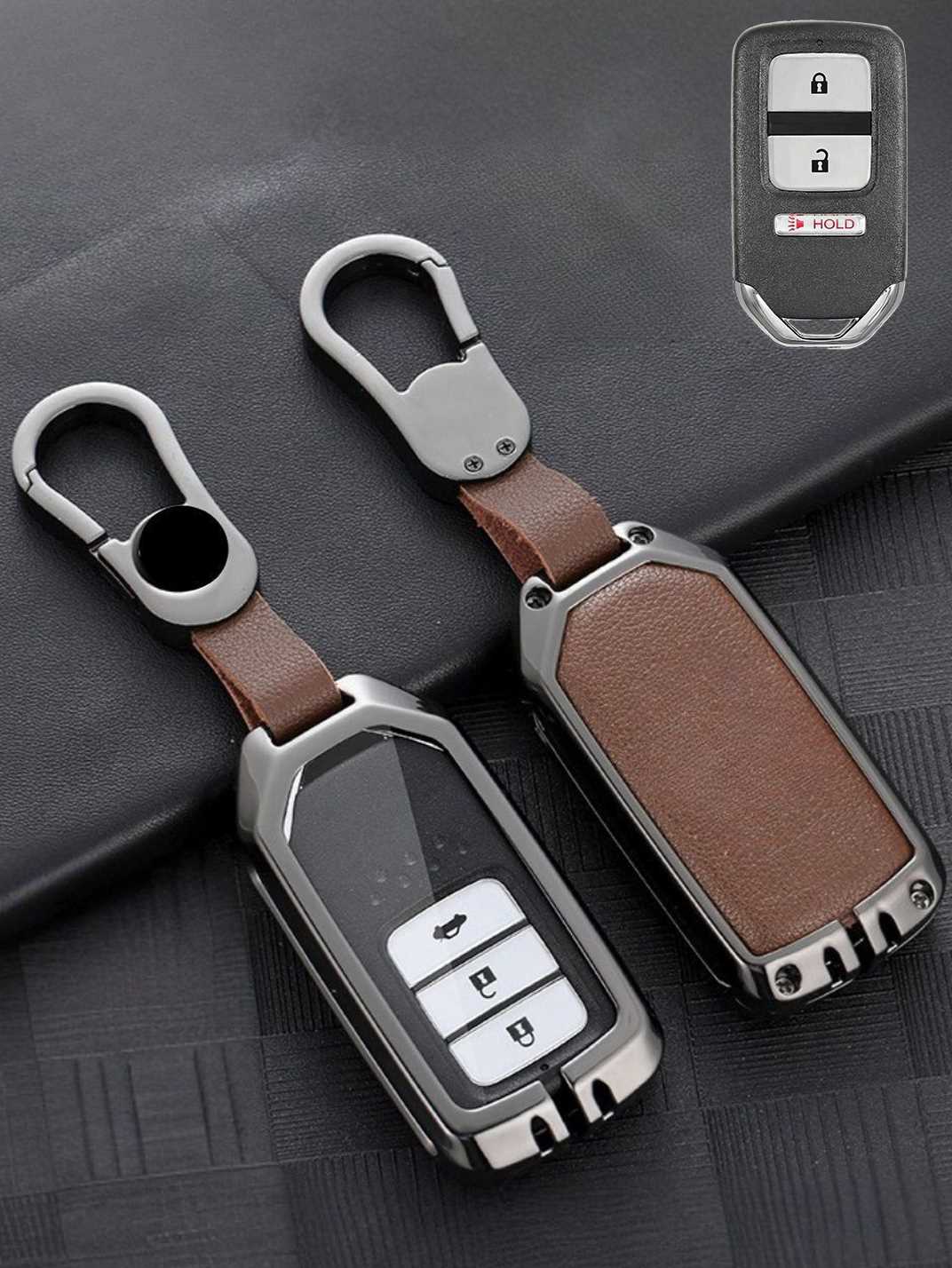 Premium Visible-Button Honda Key Shell