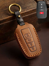 Premium Genuine Leather Toyota Key Cover