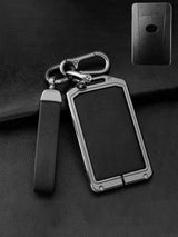 Lexus Key Fob Cover with Leather & Metal Frame