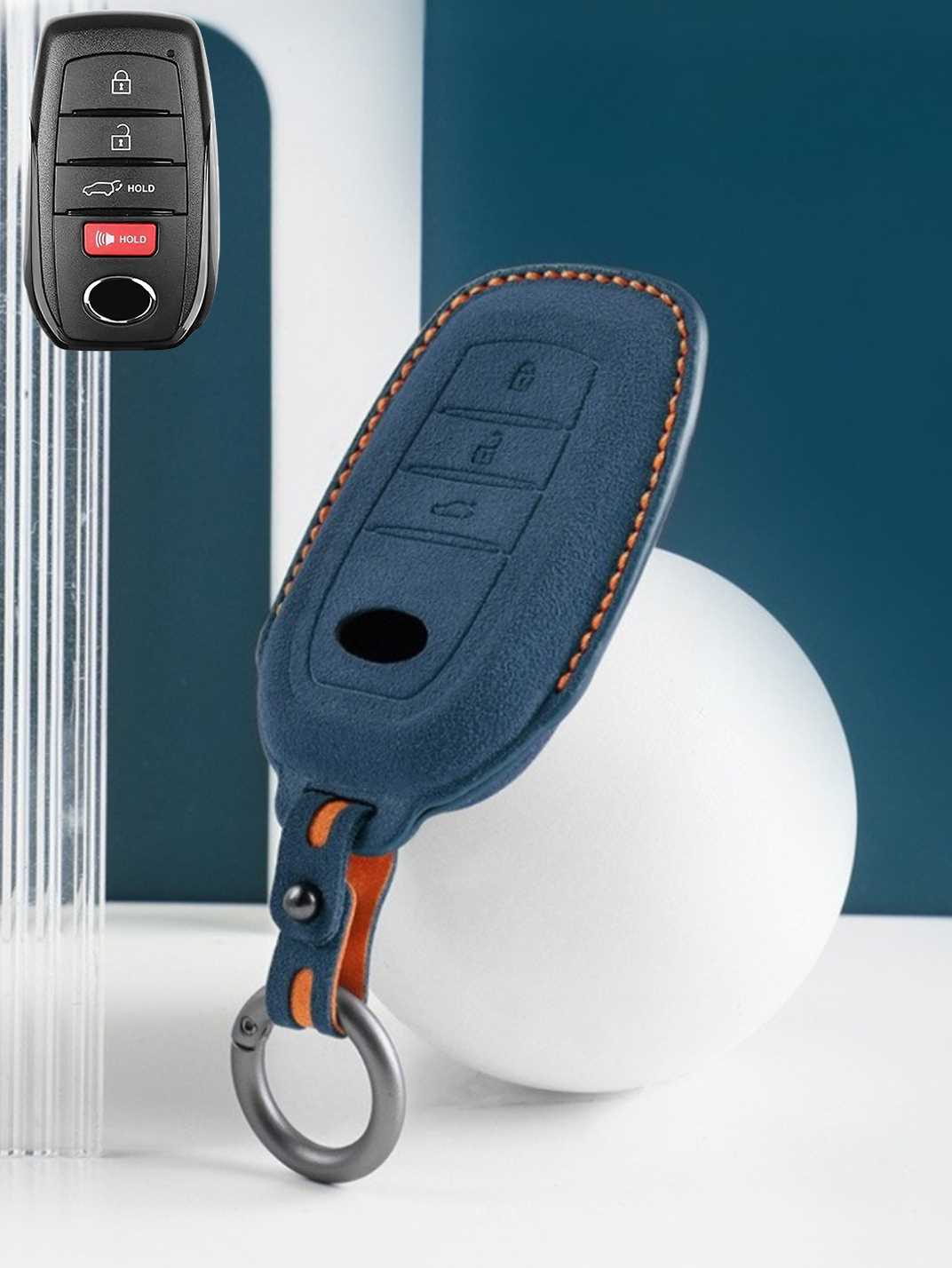 Genuine Alcantara Toyota Key Fob Cover