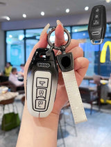 Heavy-Duty Zinc Alloy Audi Key Fob Cover